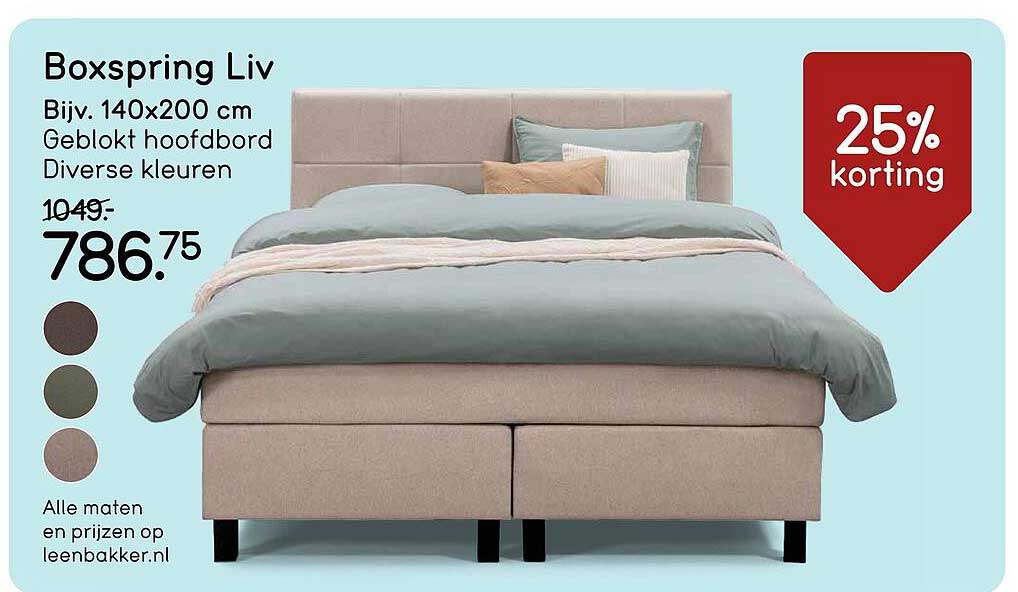 Boxspring Liv