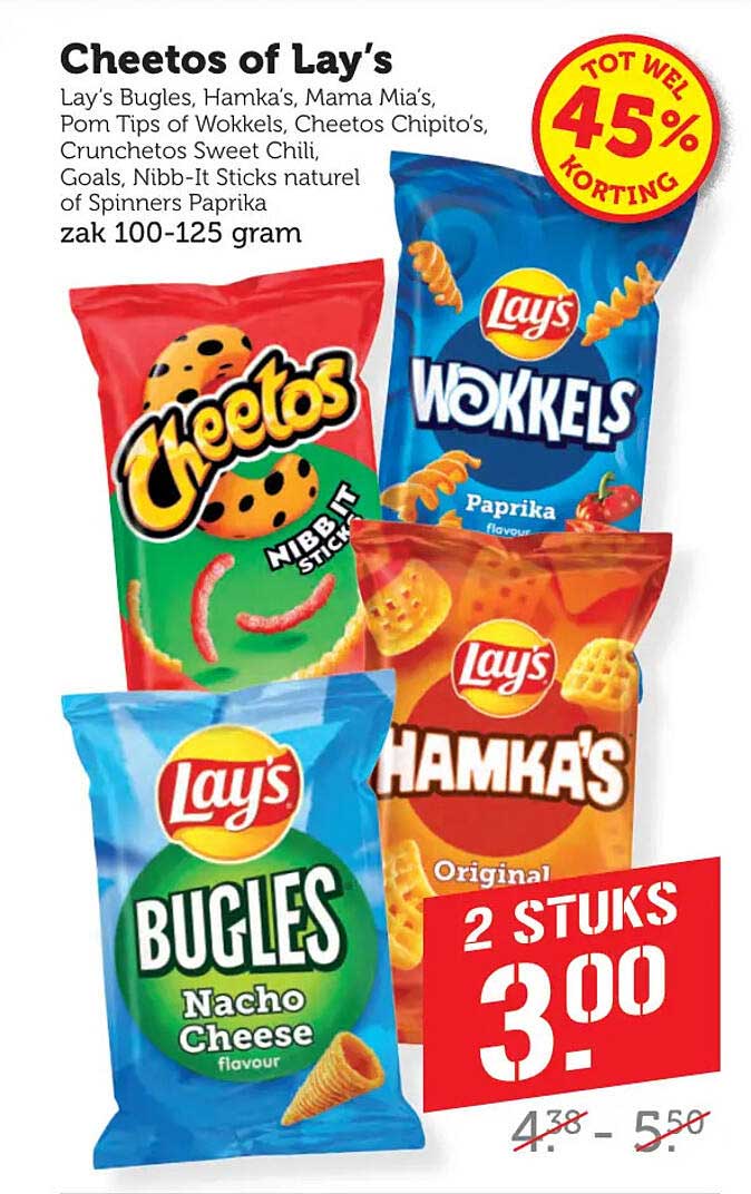 Cheetos of Lay’s