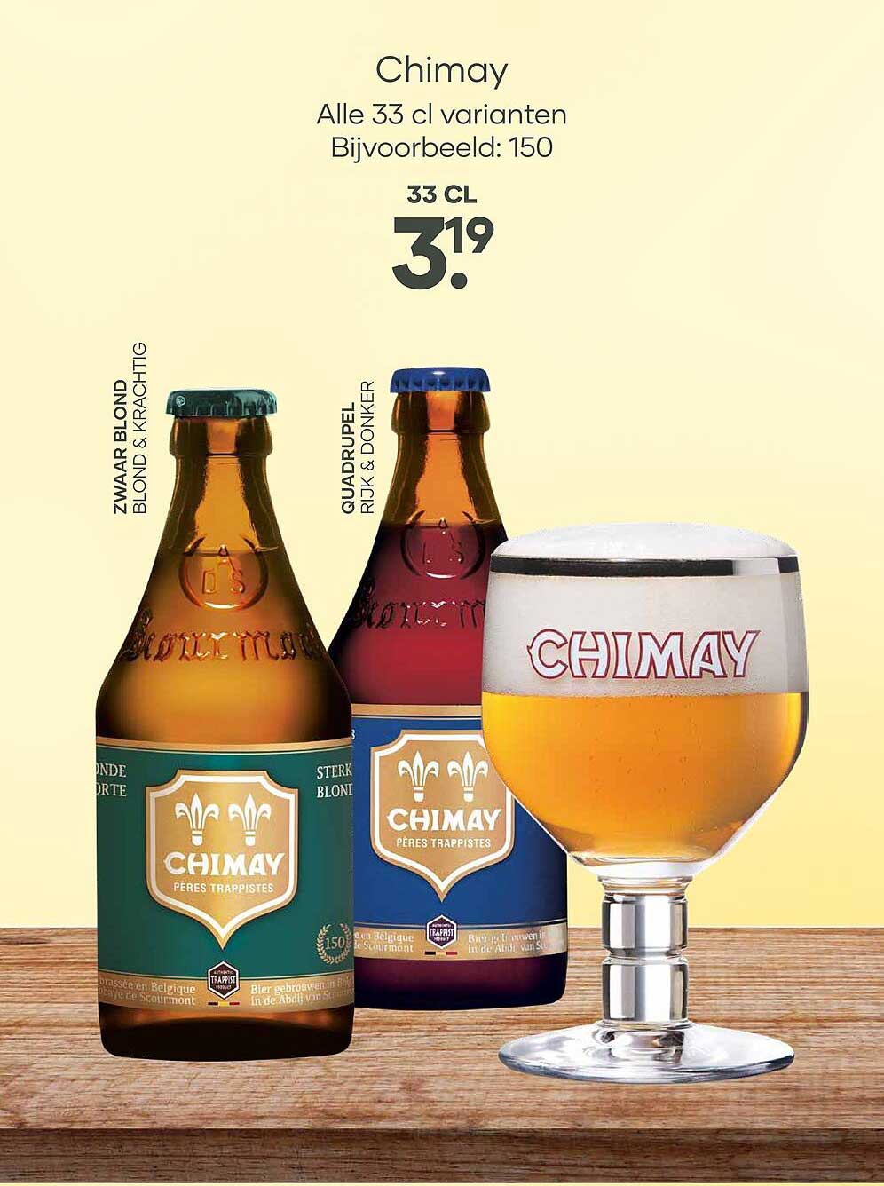 Chimay Alle 33 cl varianten Bijvoorbeeld: 150