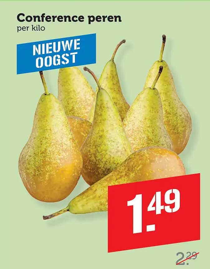 Conference peren per kilo NIEUWE OOGST