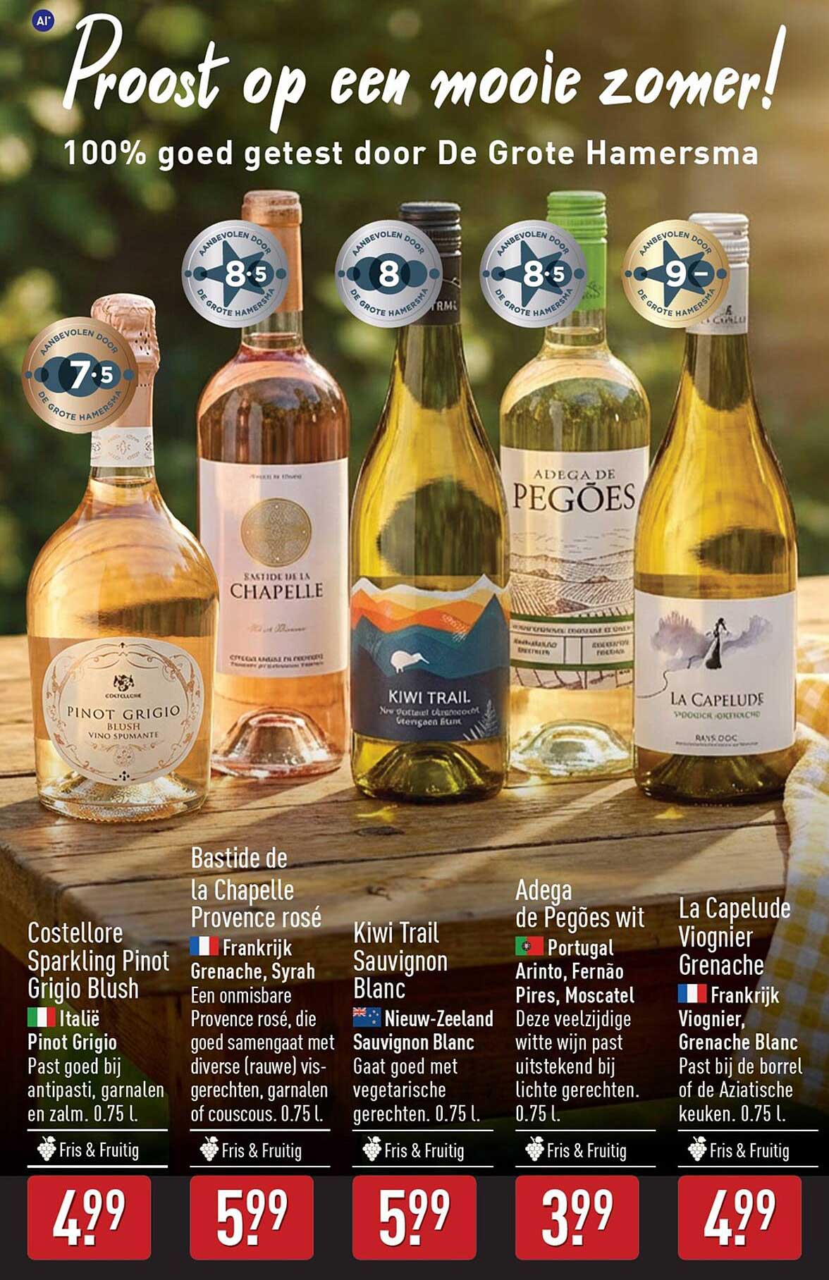 Costellore Sparkling Pinot Grigio Blush