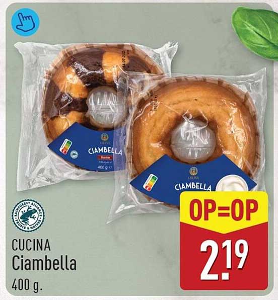 Cucina Ciambella 400 g. OP=OP