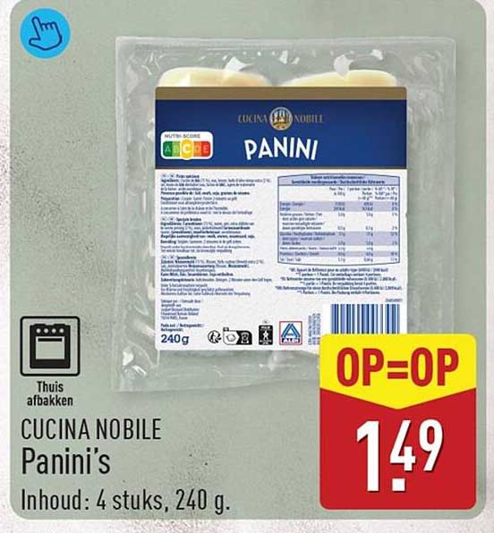 CUCINA NOBILE Panini's