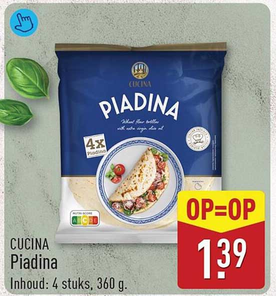 CUCINA Piadina