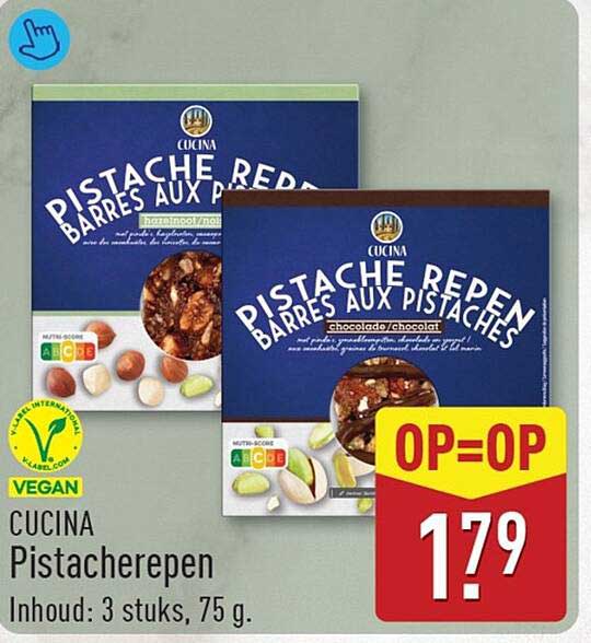 CUCINA Pistacherepen