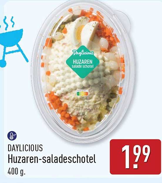 DAYLICIOUS Huzaren-saladeschotel