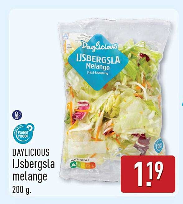 DAYLICIOUS IJsbergsla melange