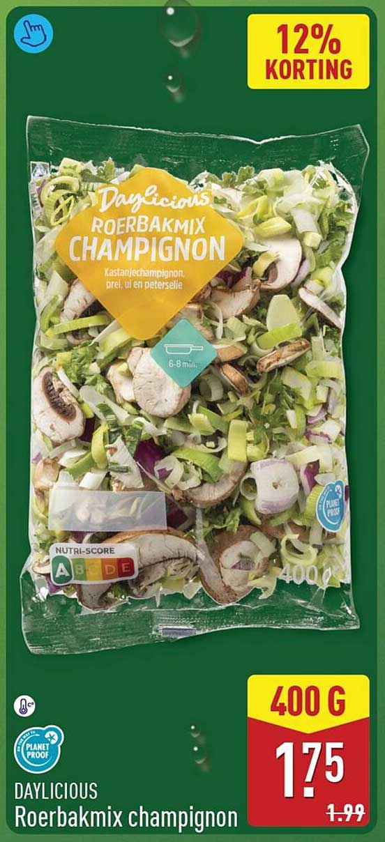 Daylicious Roerbakmix champignon