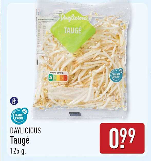 DAYLICIOUS Taugé 125 g.