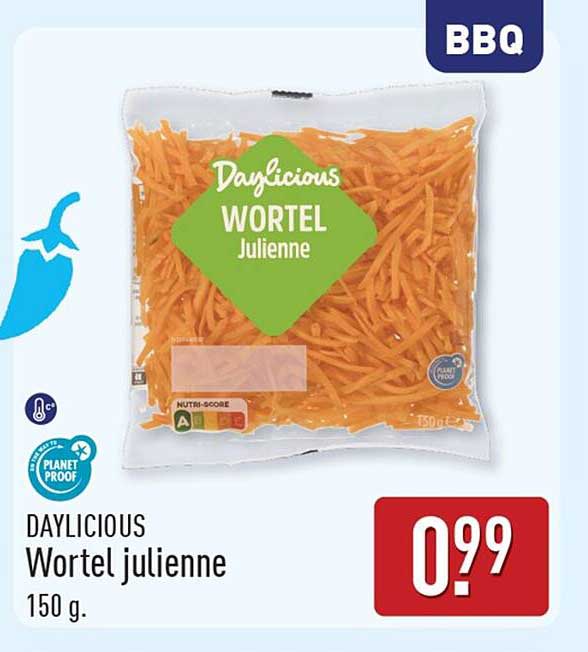 DAYLICIOUS Wortel julienne 150 g