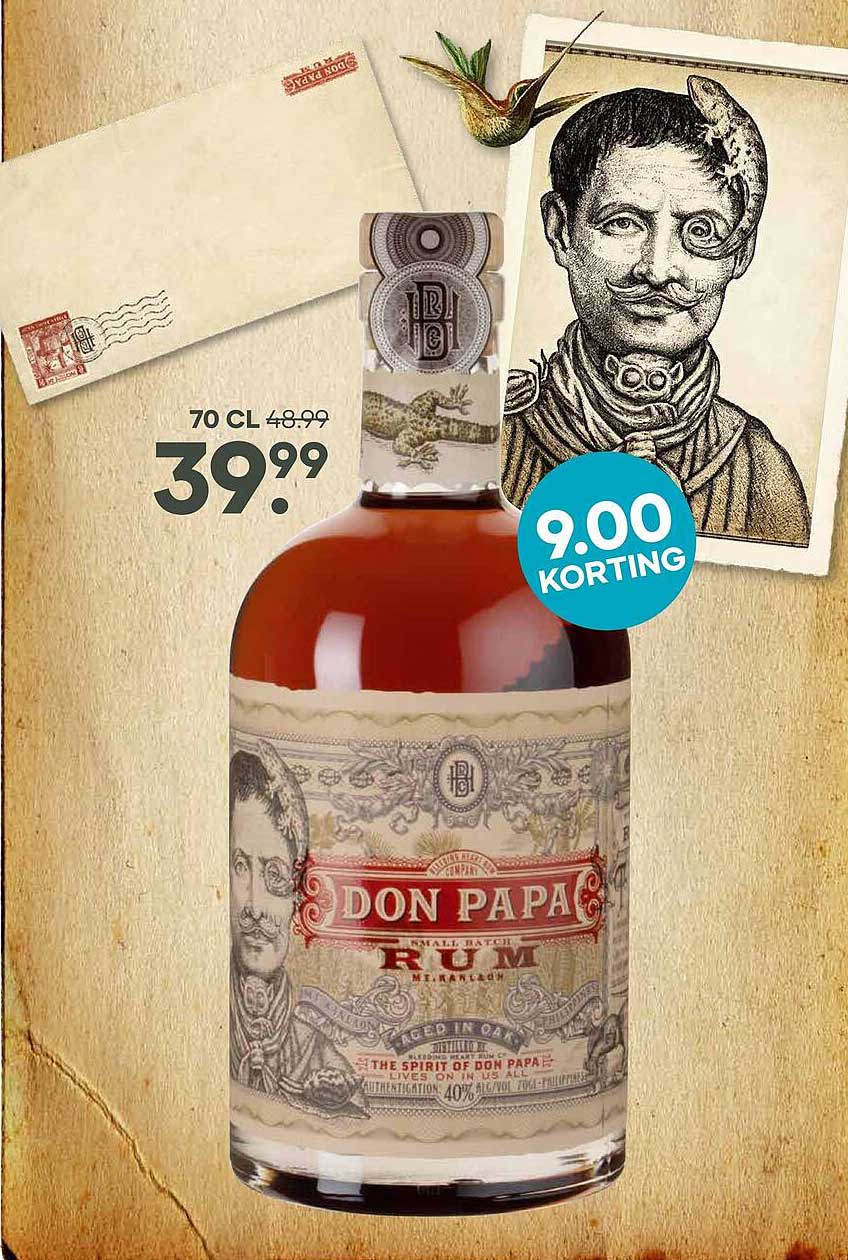 Don Papa Rum 70 cl