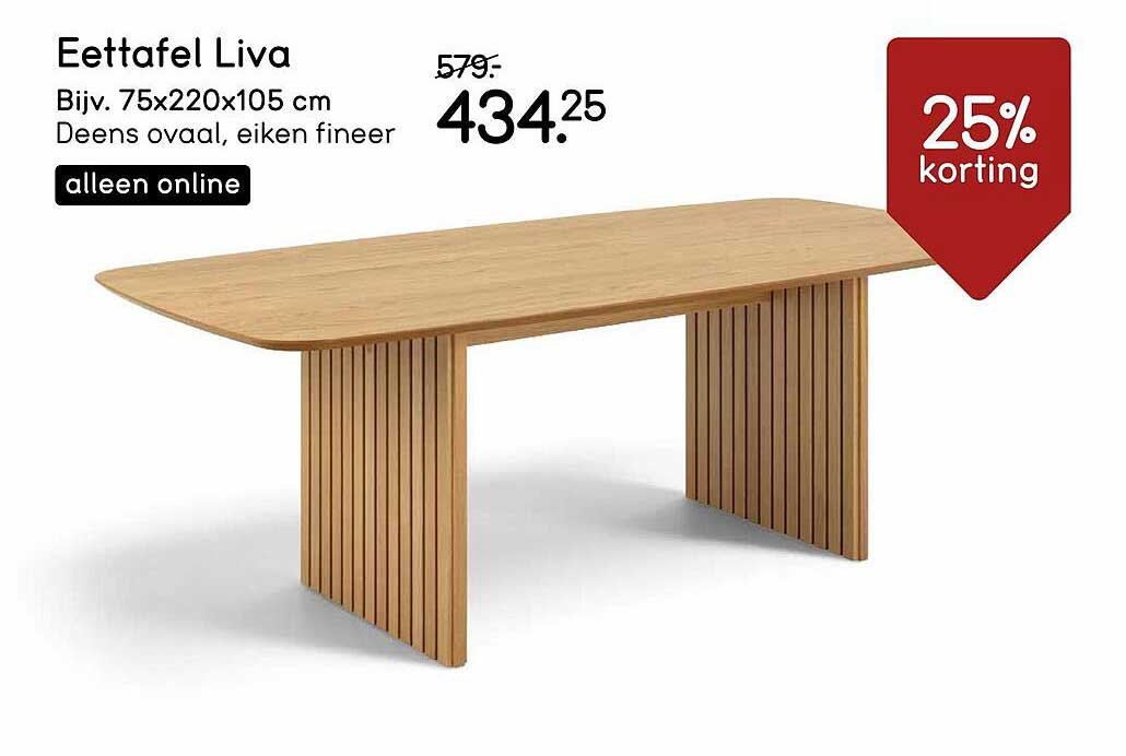 Eettafel Liva