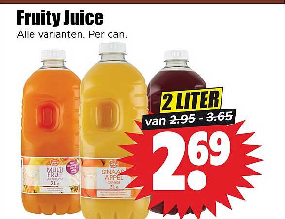 Fruity Juice 2 liter