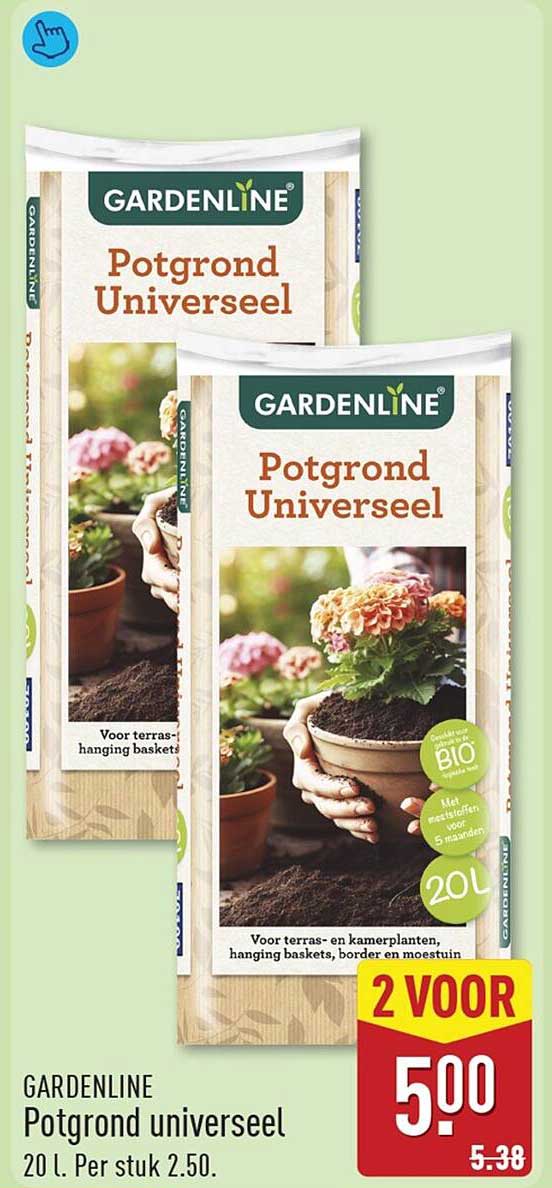 GARDENLINE Potgrond universeel 2 VOOR