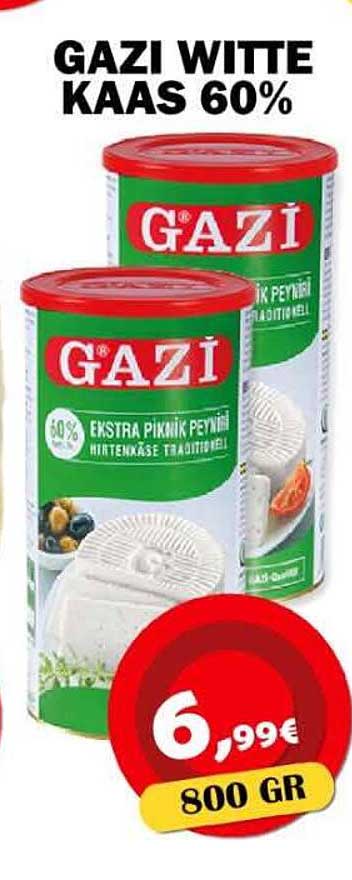 GAZI WITTE KAAS 60%