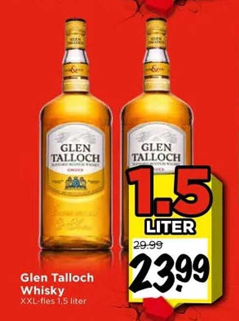 Glen Talloch Whisky XXL-fles 1,5 liter