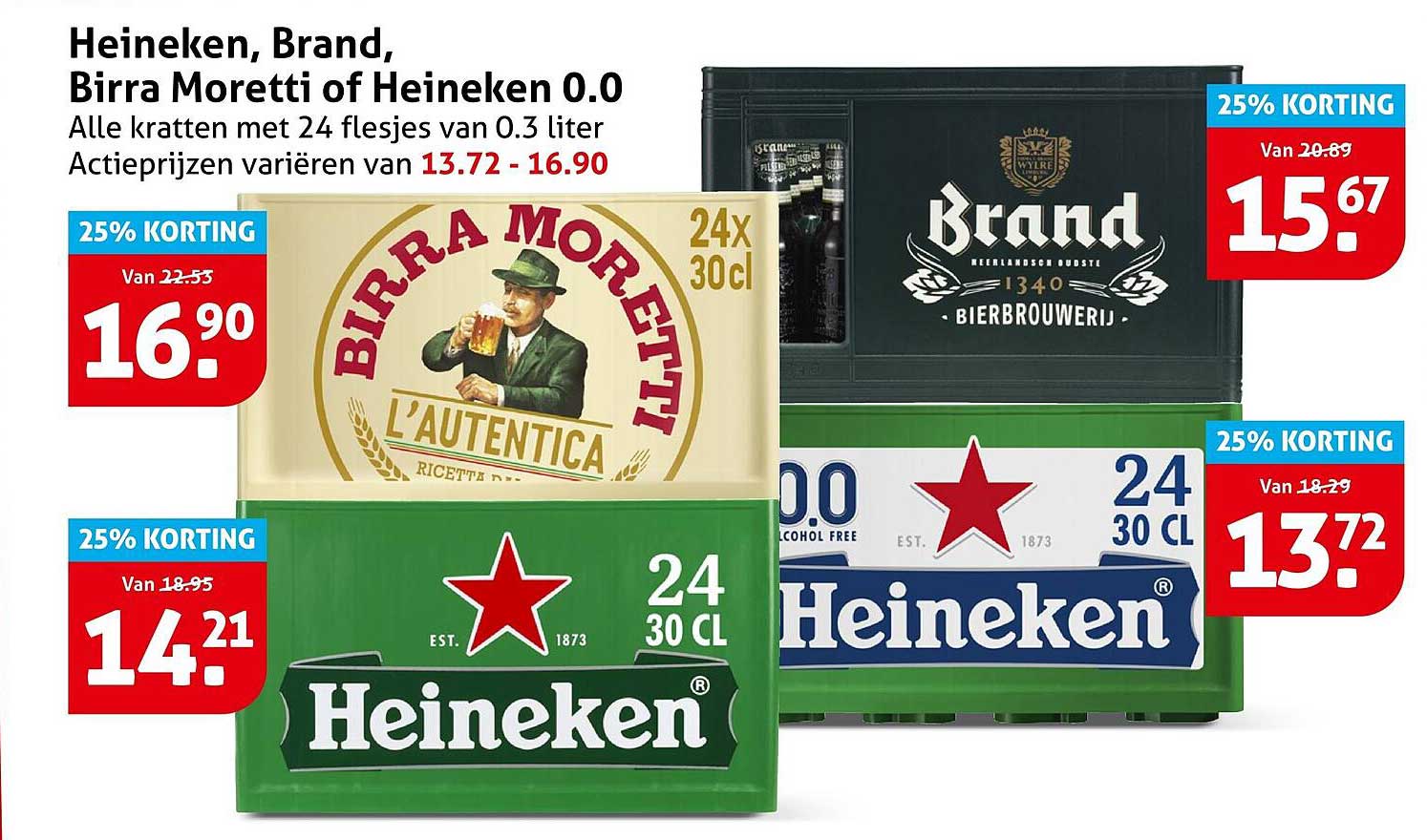 Heineken, Brand, Birra Moretti of Heineken 0.0