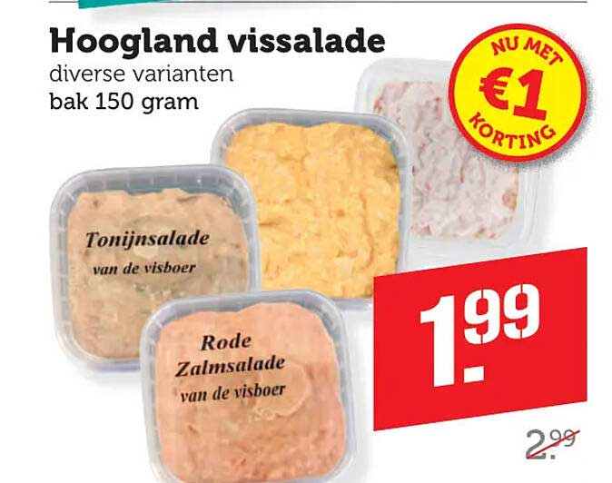 Hogland vissalade diverse varianten bak 150 gram