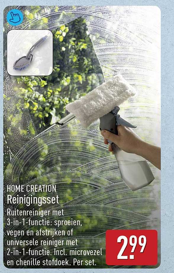 HOME CREATION Reinigingsset