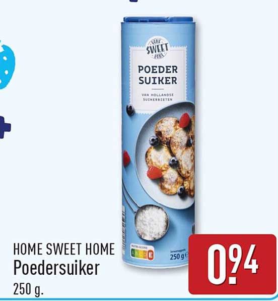 Home Sweet Home Poedersuiker 250 g