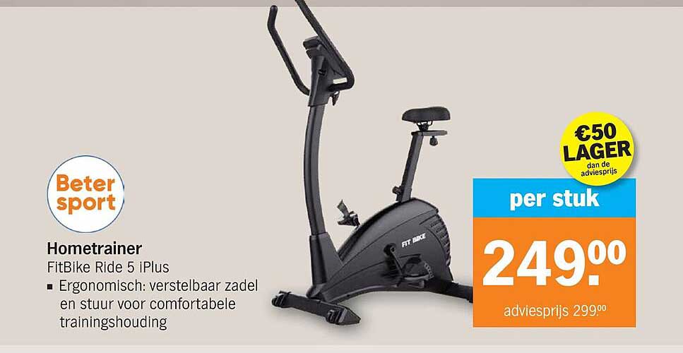 Hometrainer FitBike Ride 5 iPlus