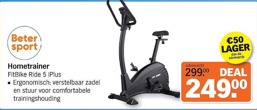 Hometrainer FitBike Ride 5 iPlus