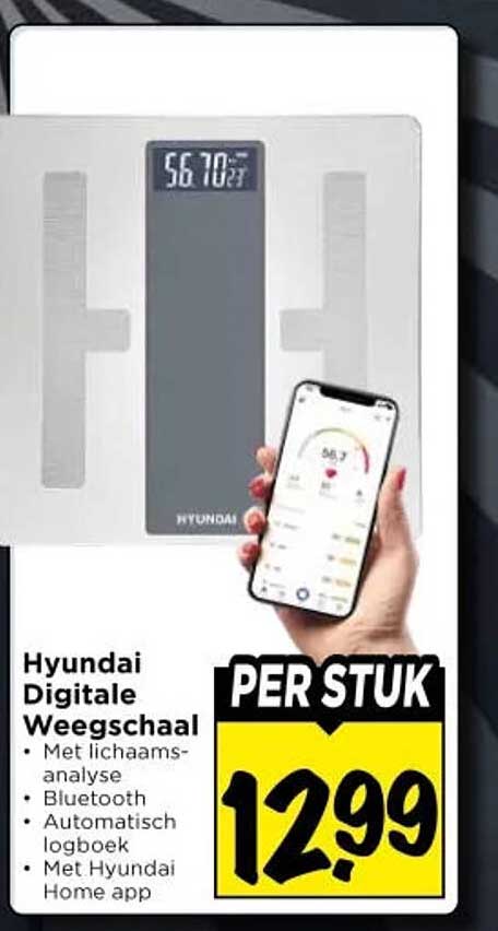 Hyundai Digitale Weegschaal