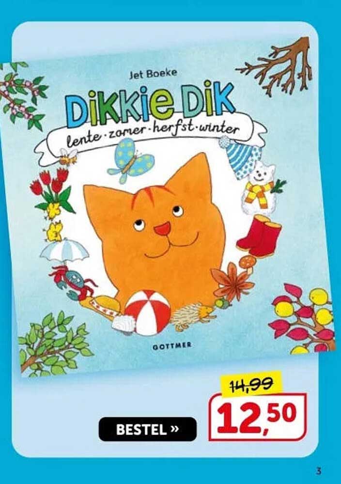 Jet Boeke Dikkie Dik lente-zomer-herfst-winter