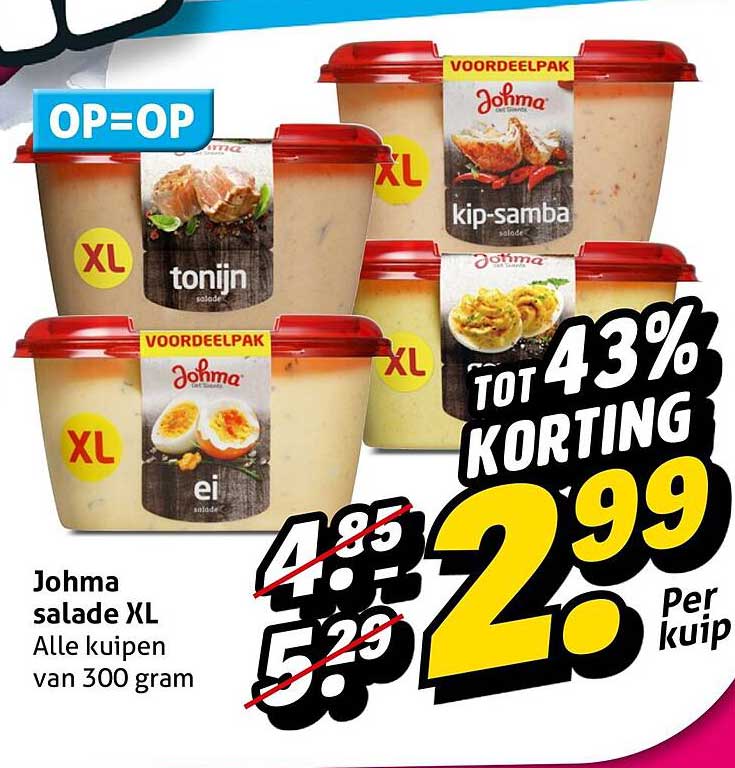 Johma salade XL