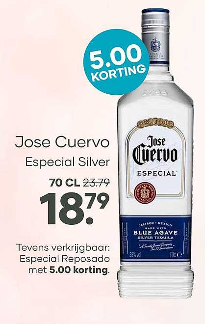 Jose Cuervo Especial Silver 70 CL