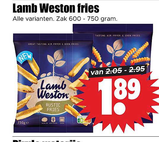 Lamb Weston fries