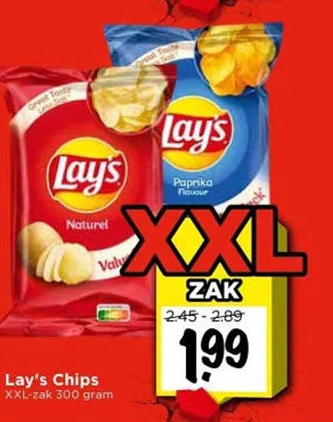 Lay's Chips XXL-zak 300 gram