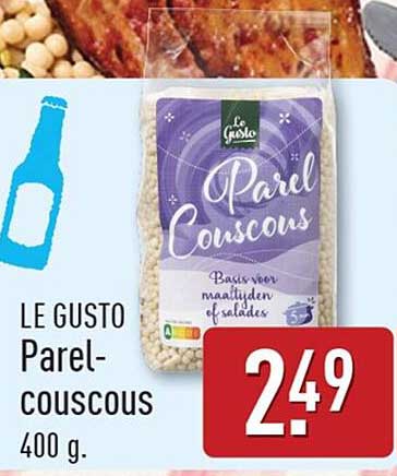 LE GUSTO Parel-couscous 400 g