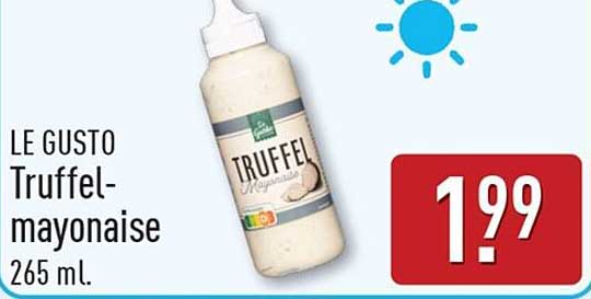 LE GUSTO Truffel-mayonaise 265 ml.