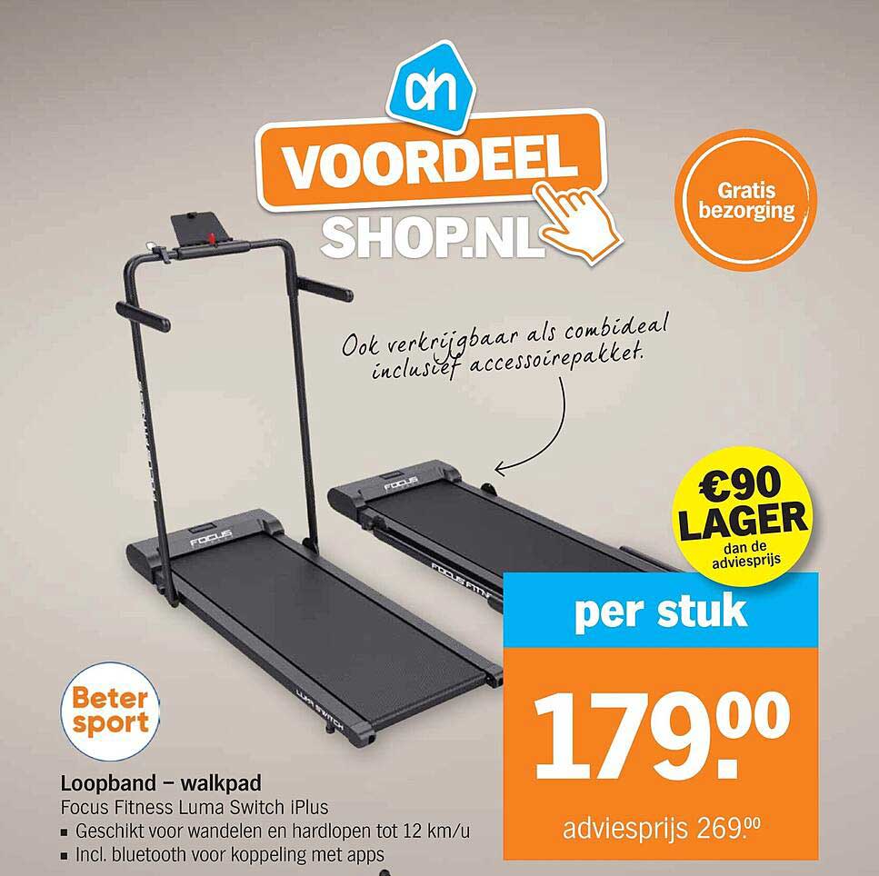 Loopband – walkpad Focus Fitness Luma Switch iPlus
