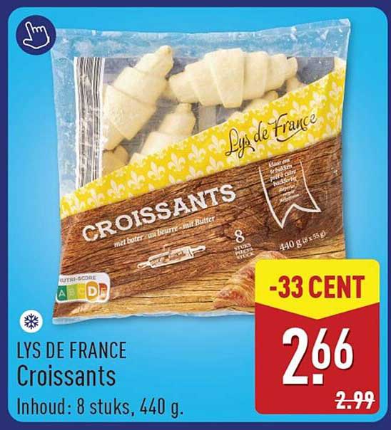 LYS DE FRANCE Croissants