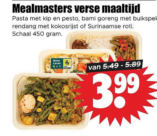 Mahlmastres verse maaltijd
