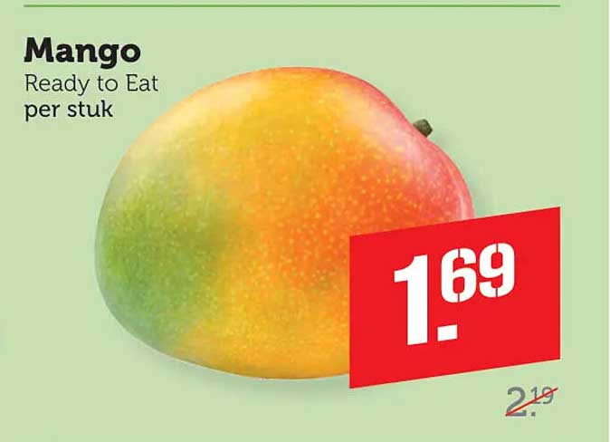 Mango Ready to Eat per stuk