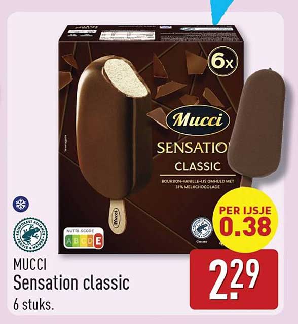 Mucci Sensation classic 6 stuks