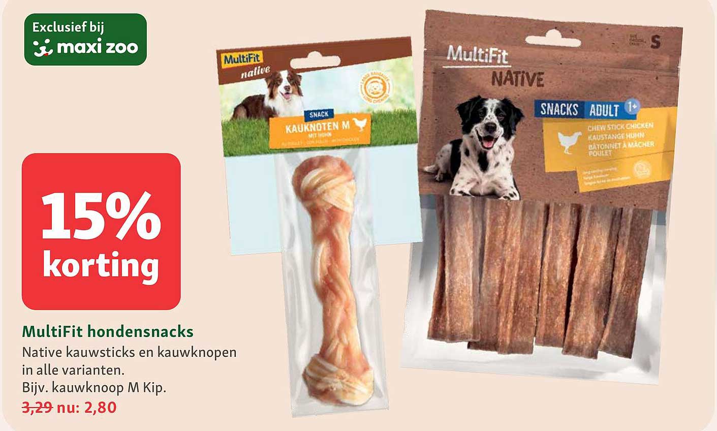 MultiFit hondensnacks