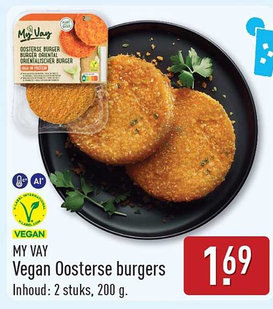 My Way Vegan Oosterse burgers