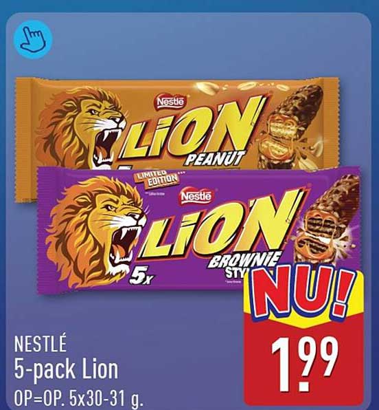 NESTLÉ 5-pack Lion