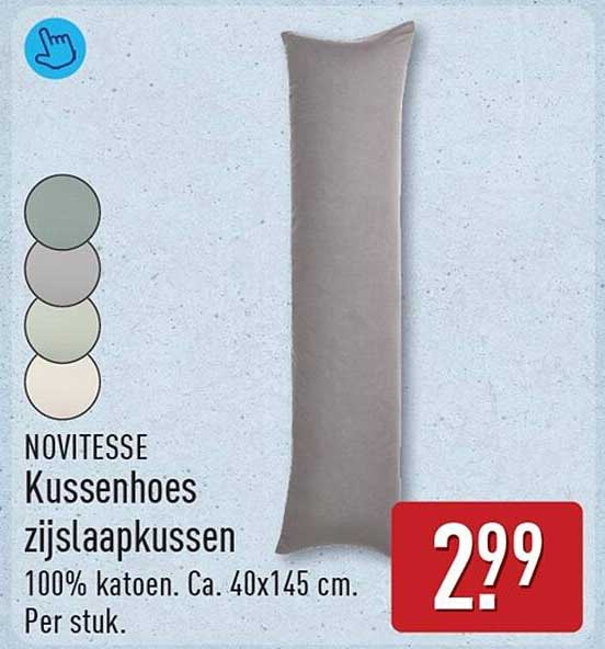 NOVITESSE Kussenhoes zijslaapkussen