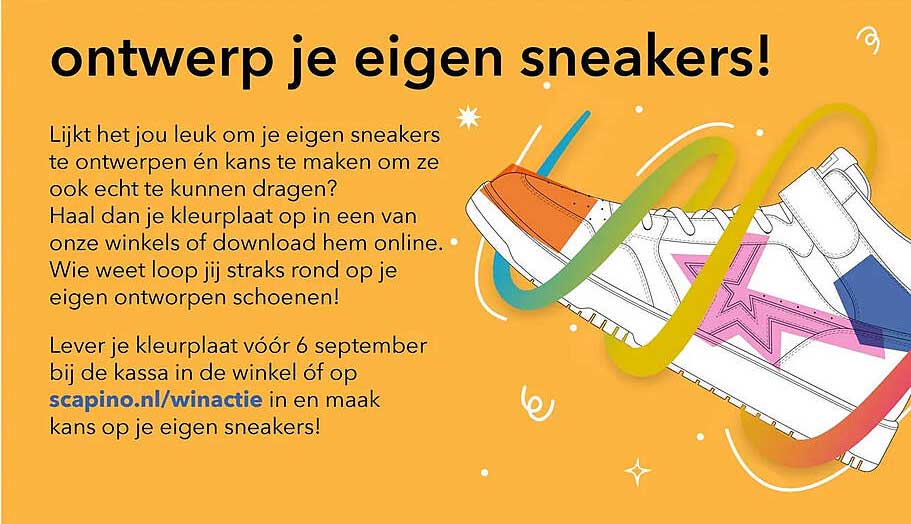 ontwerp je eigen sneakers!