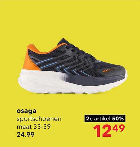 osaga sportschoenen maat 33-39 2e artikel 50%