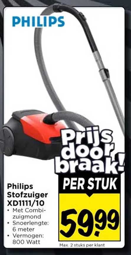 Philips Stofzuiger XD1111/10