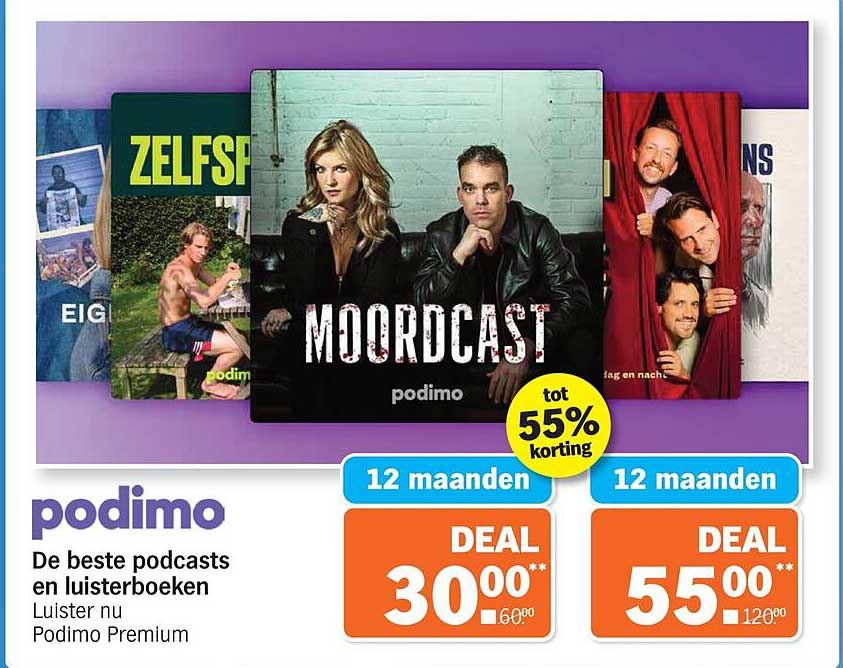 Podimo Premium 12 maanden