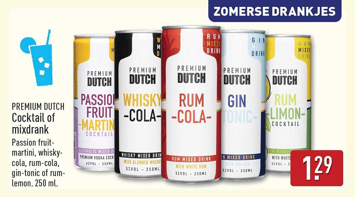 PREMIUM DUTCH Cocktail of mixdrank