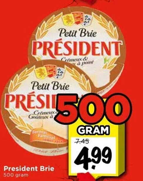 President Brie 500 gram