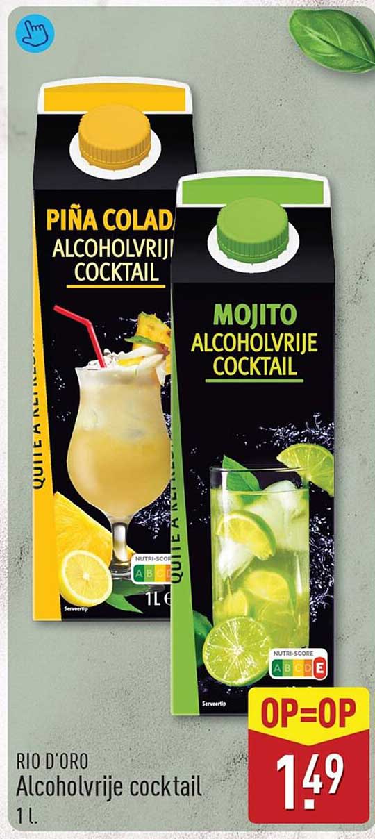 RIO D'ORO Alcoholvrije cocktail 1 L OP=OP